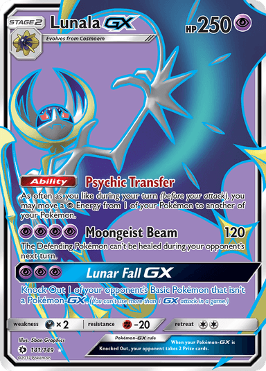Lunala-GX, Sun & Moon 141