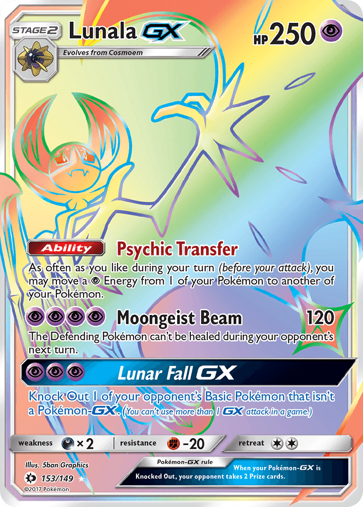 Lunala-GX, Sun & Moon 153
