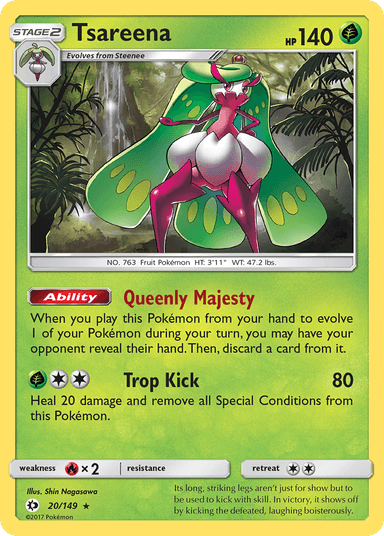 Tsareena, Sun & Moon 20
