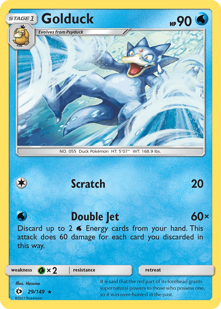 Golduck, Sun & Moon 29