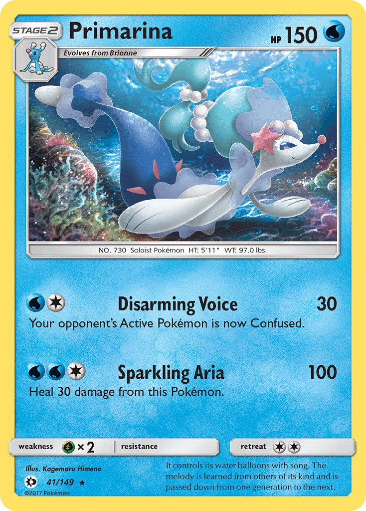 Primarina, Sun & Moon 41