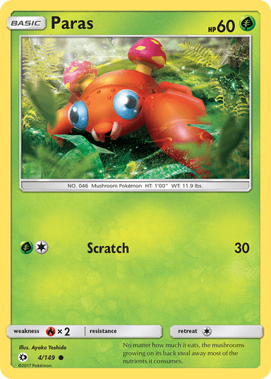 Paras, Sun & Moon 4