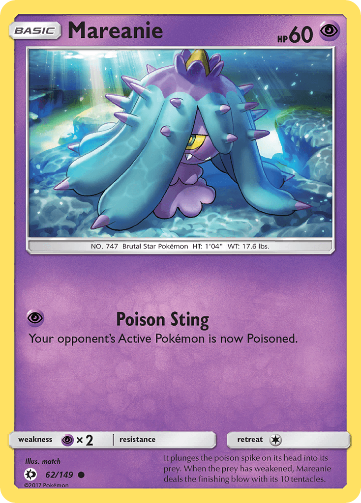 Mareanie, Sun & Moon 62