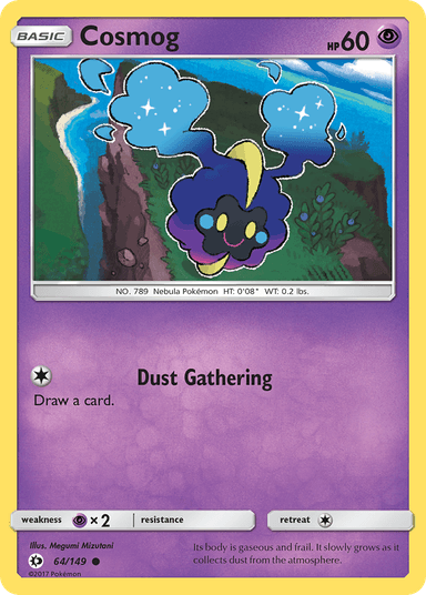 Cosmog, Sun & Moon 64