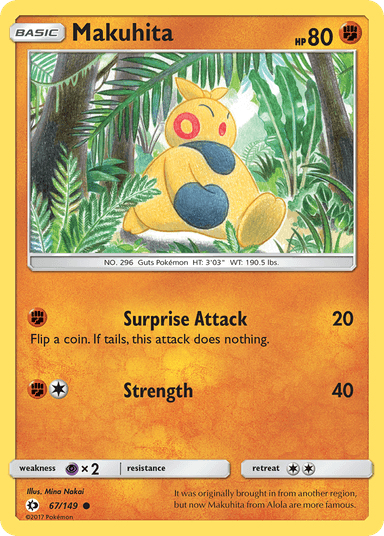 Makuhita, Sun & Moon 67