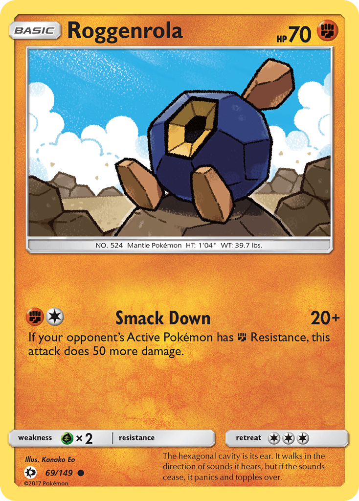 Roggenrola, Sun & Moon 69