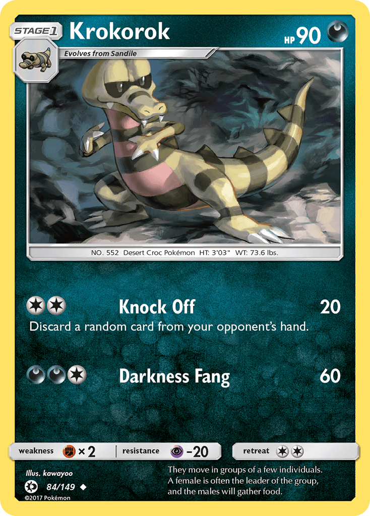Krokorok, Sun & Moon 84
