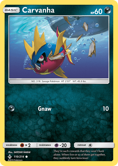 Carvanha, Unbroken Bonds 110
