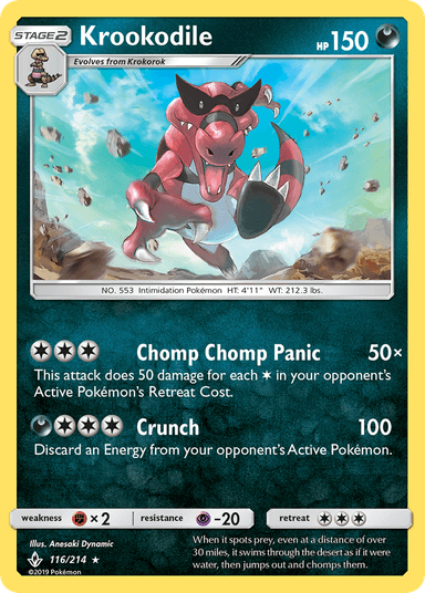 Krookodile, Unbroken Bonds 116