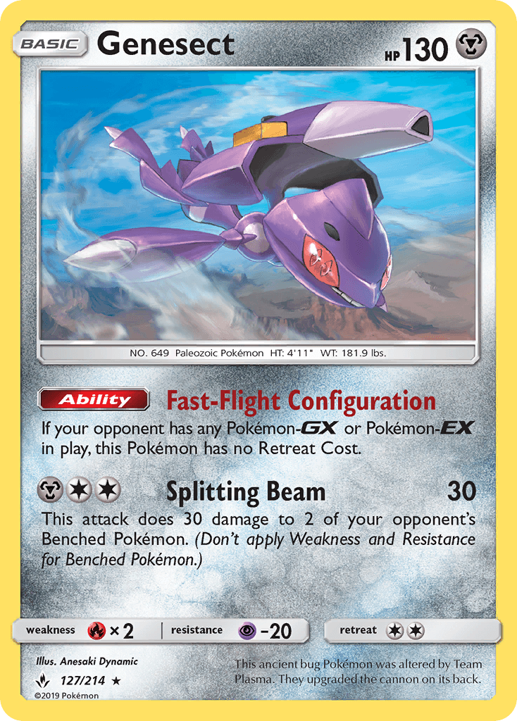 Genesect, Unbroken Bonds 127
