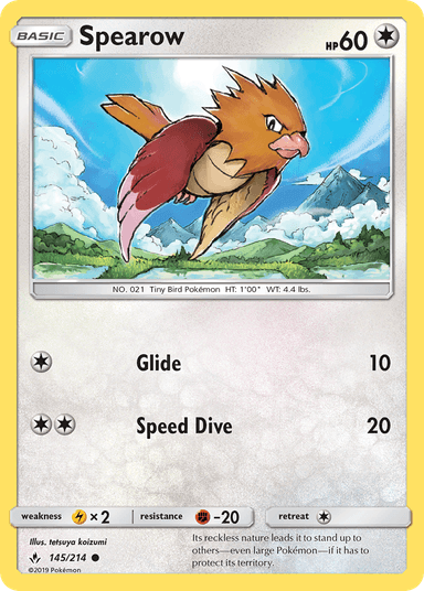 Spearow, Unbroken Bonds 145