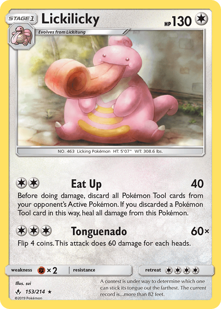 Lickilicky, Unbroken Bonds 153