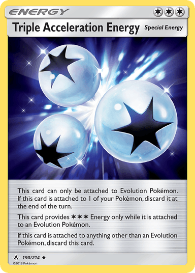 Triple Acceleration Energy, Unbroken Bonds 190