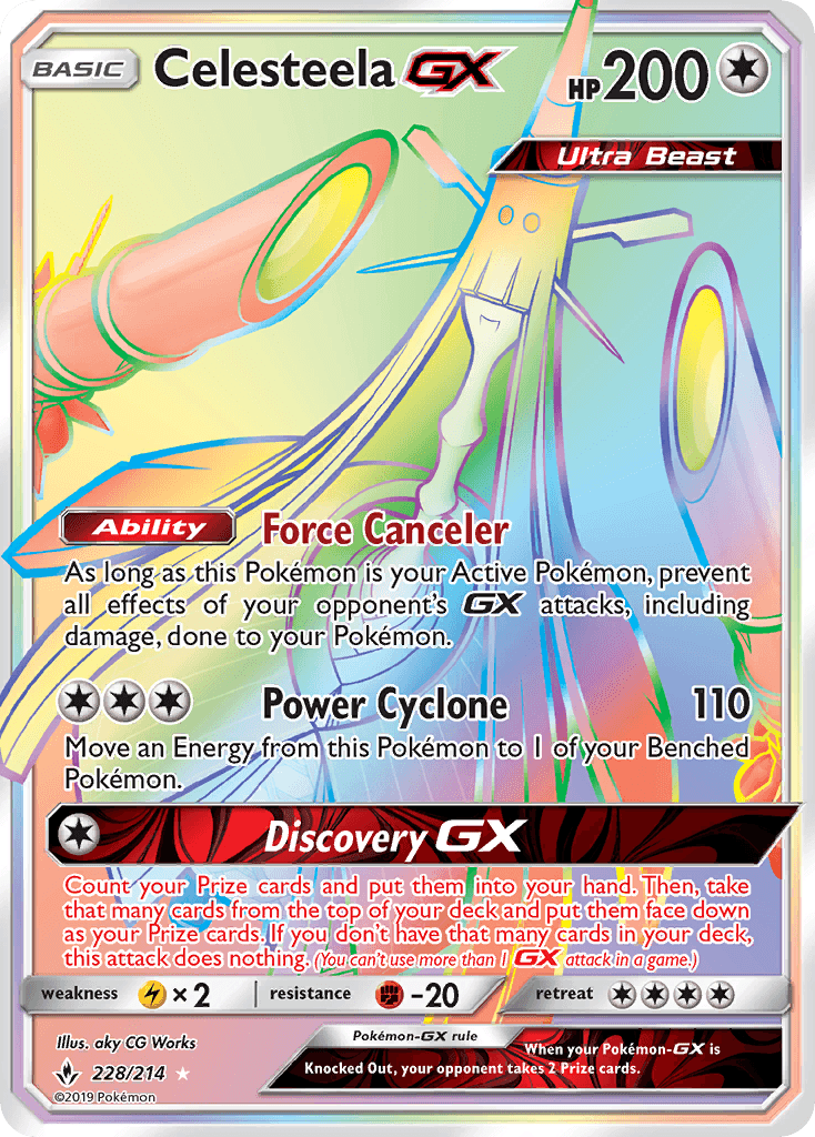 Celesteela-GX, Unbroken Bonds 228