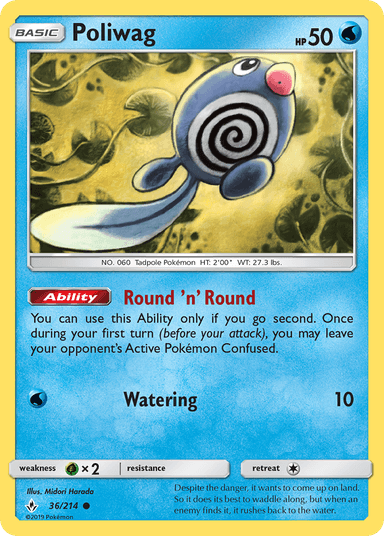 Poliwag, Unbroken Bonds 36
