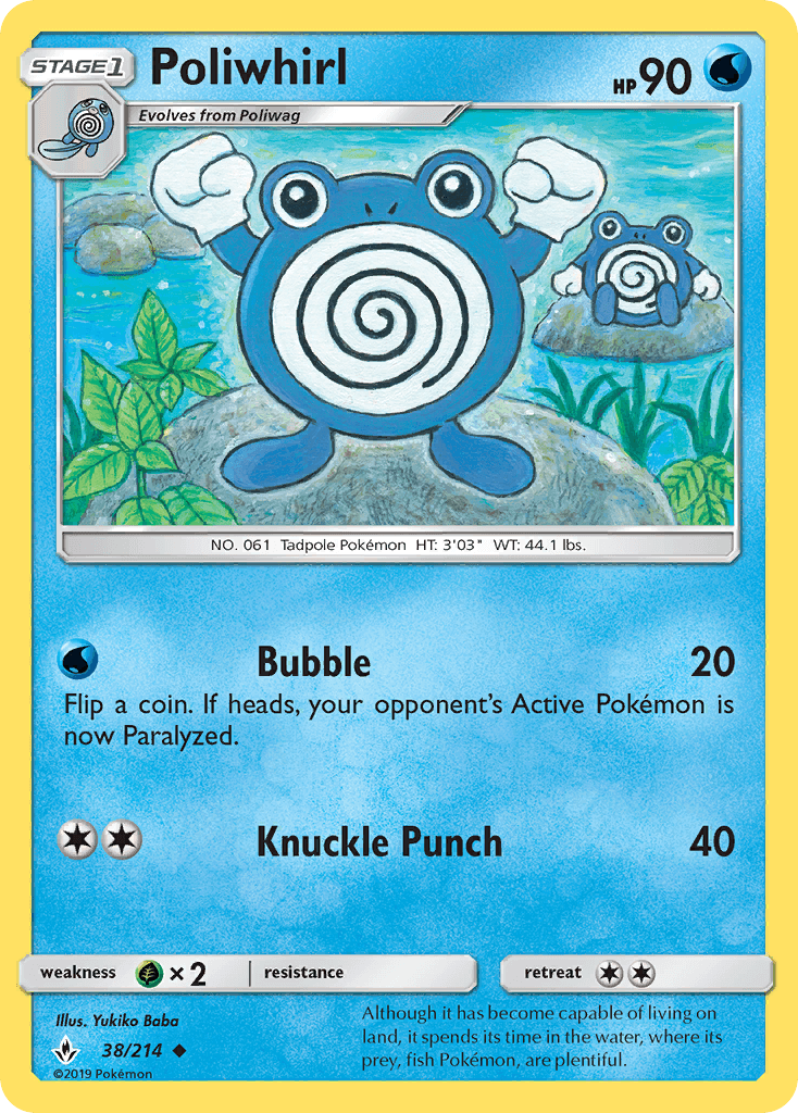 Poliwhirl, Unbroken Bonds 38