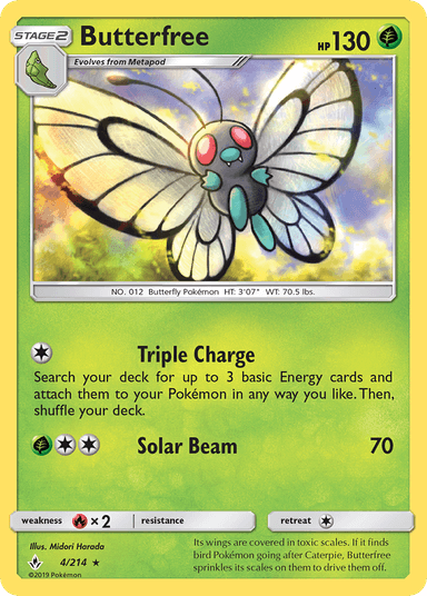 Butterfree, Unbroken Bonds 4