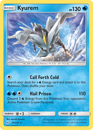 Kyurem, Unbroken Bonds 50