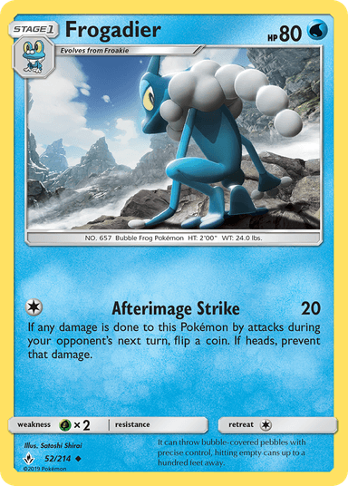 Frogadier, Unbroken Bonds 52