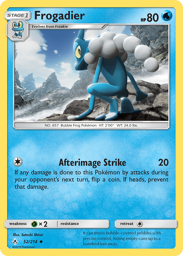 Frogadier, Unbroken Bonds 52