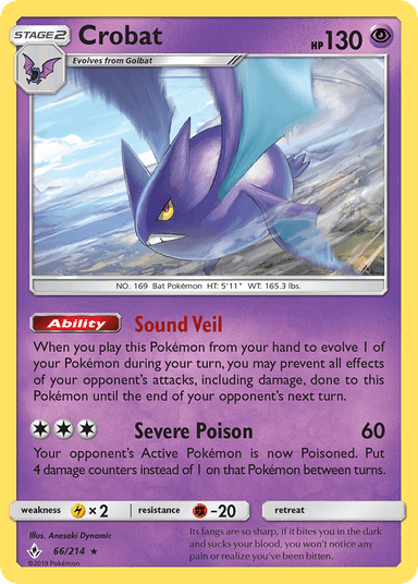 Crobat, Unbroken Bonds 66