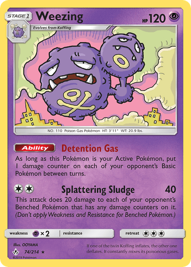 Weezing, Unbroken Bonds 74