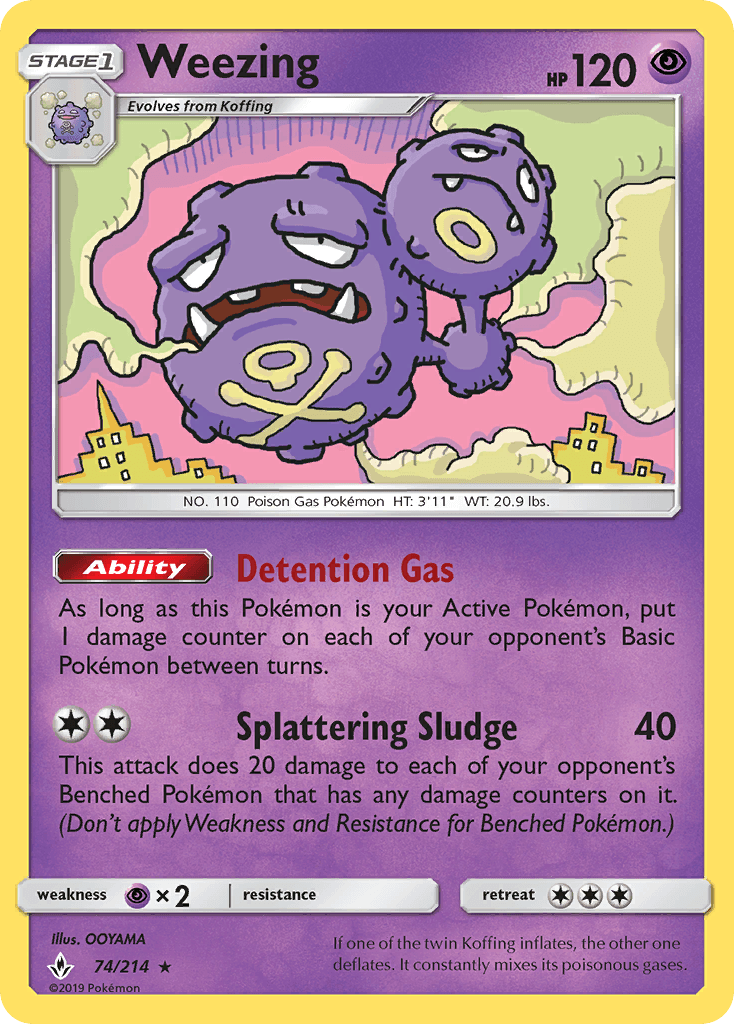 Weezing, Unbroken Bonds 74