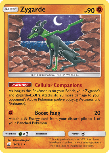 Zygarde, Unified Minds 124