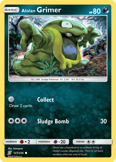 Alolan Grimer, Unified Minds 127