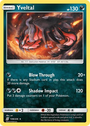 Yveltal, Unified Minds 139