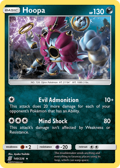 Hoopa, Unified Minds 140