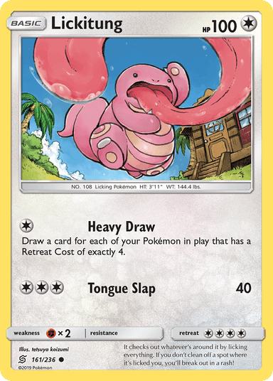 Lickitung, Unified Minds 161