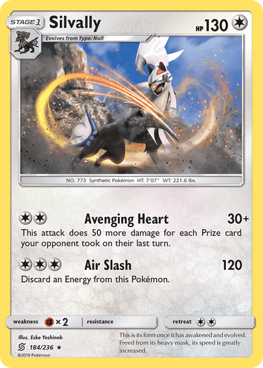 Silvally, Unified Minds 184