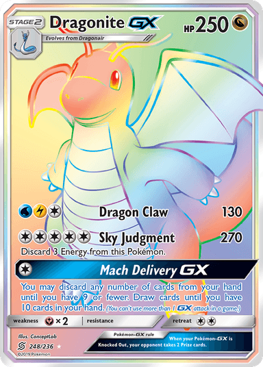 Dragonite-GX, Unified Minds 248