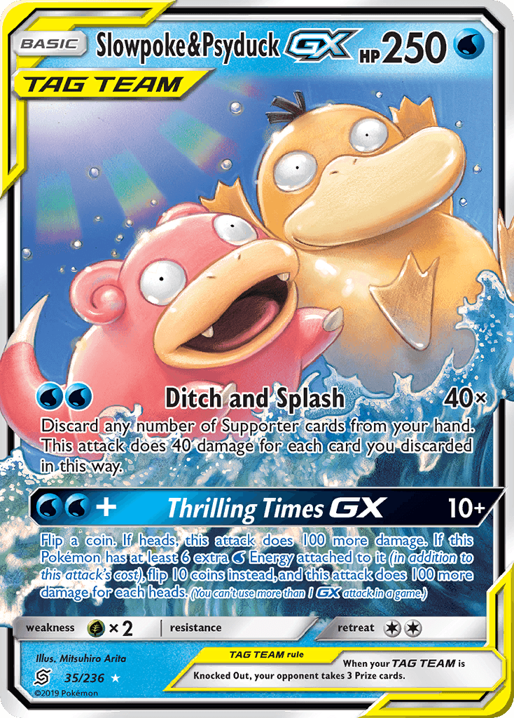 Slowpoke & Psyduck-GX, Unified Minds 35