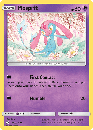 Mesprit, Unified Minds 84
