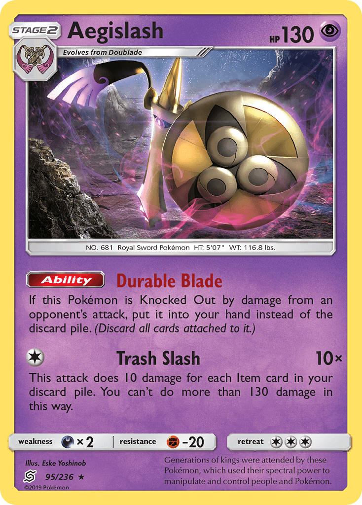 Aegislash, Unified Minds 95