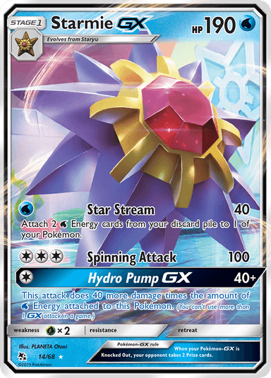 Starmie-GX, Hidden Fates 14