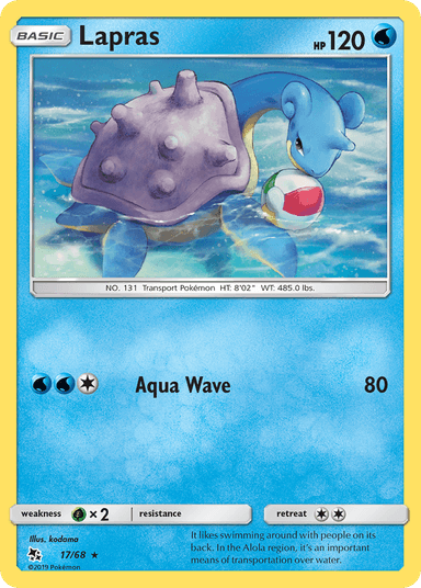 Lapras, Hidden Fates 17