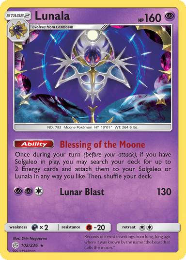 Lunala, Cosmic Eclipse 102