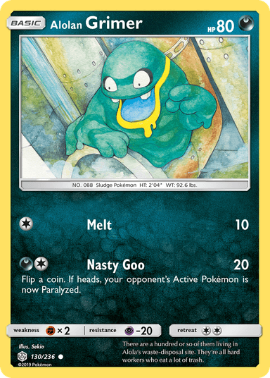 Alolan Grimer, Cosmic Eclipse 130