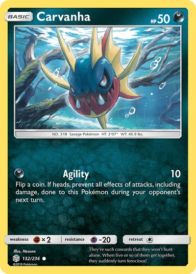 Carvanha, Cosmic Eclipse 132