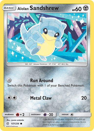 Alolan Sandshrew, Cosmic Eclipse 137