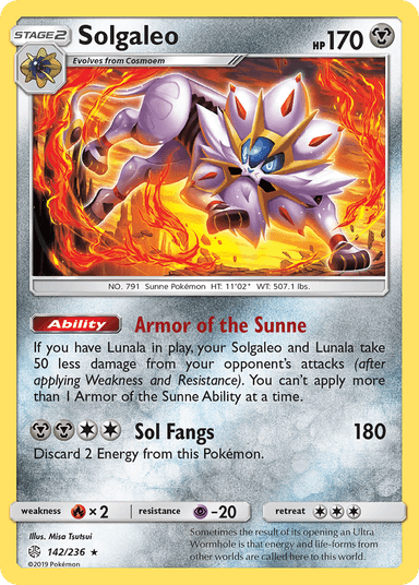 Solgaleo, Cosmic Eclipse 142