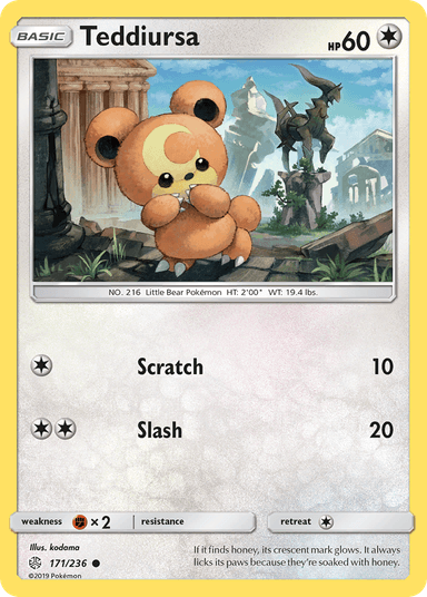 Teddiursa, Cosmic Eclipse 171