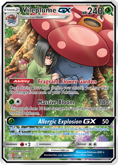 Vileplume-GX, Cosmic Eclipse 211