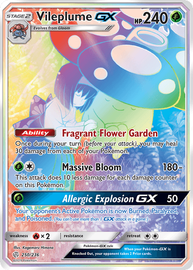 Vileplume-GX, Cosmic Eclipse 250