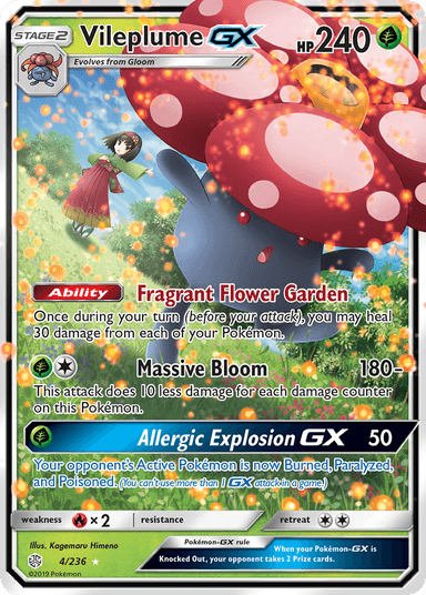 Vileplume-GX, Cosmic Eclipse 4