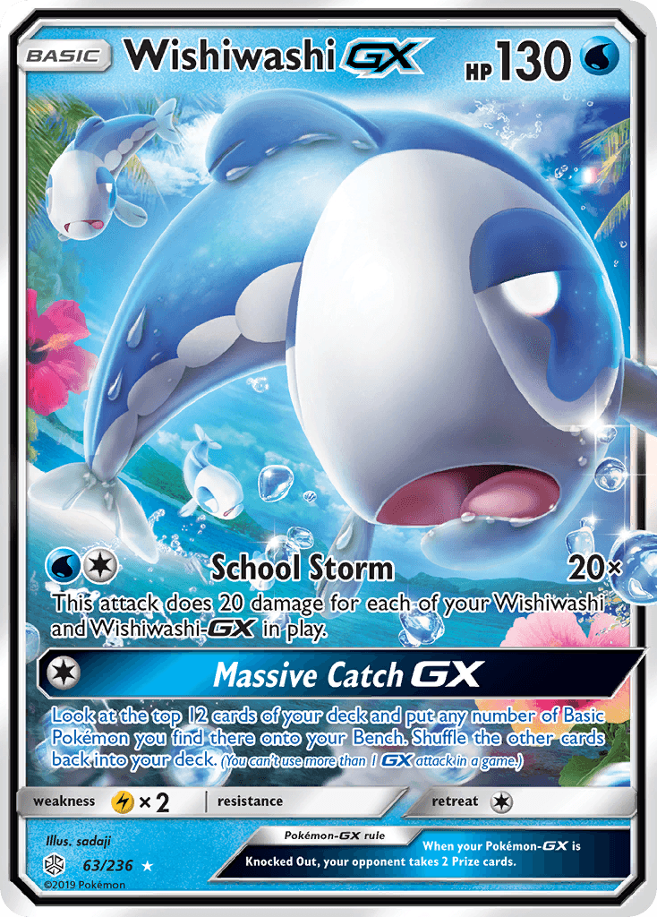 Wishiwashi-GX, Cosmic Eclipse 63