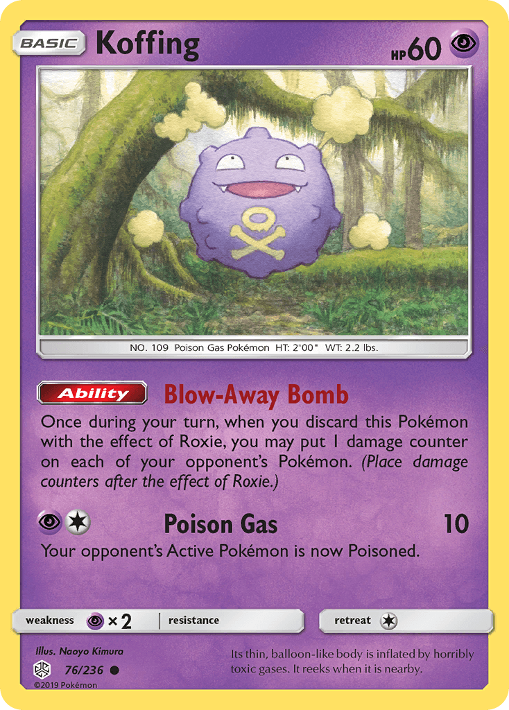 Koffing, Cosmic Eclipse 76